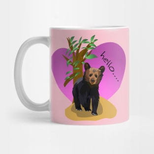 Litte cute love bear Mug